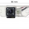 IR камера заднего вида с ИК подсветкой для Skoda Octavia Tour