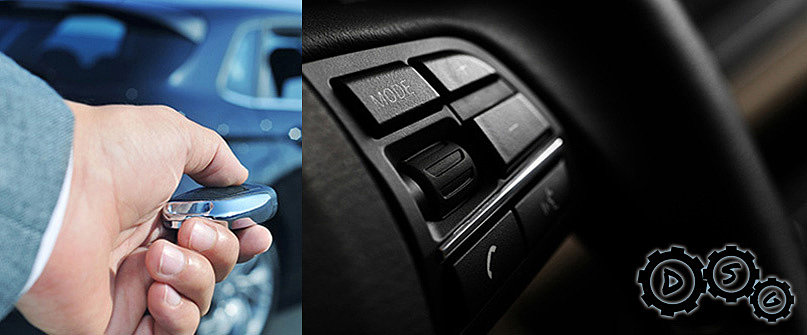 Ввод пин кода осуществляется в штатном режиме при помощи пульта, штатным брелоком и с помощью штатных кнопок в автомобиле.