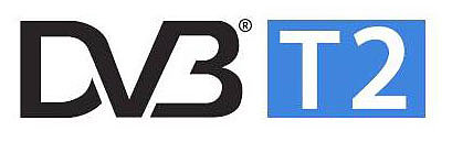 Логотип DVBT 2 цифрового телевидения.