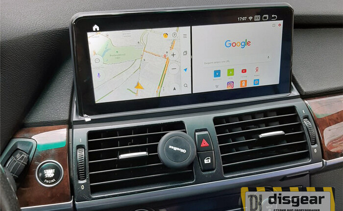 10.25" Android для BMW X5 E70 CIC с 2010 по 2013 штатная WiFi магнитола DSi5XE70iD