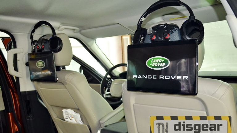 12,5" для Land Rover / Range Rover Discovery 5 навесной Android/ FullHD монитор на подголовник