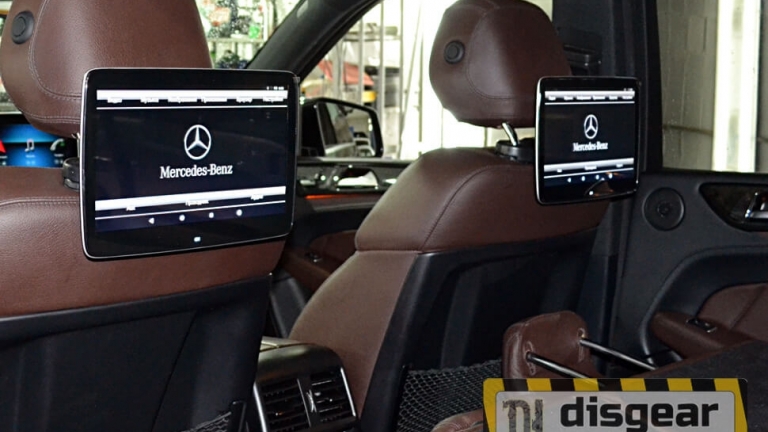 11,6" для Mercedes навесной Dual Zone Android Full HD монитор на подголовник с фоновой подсветкой