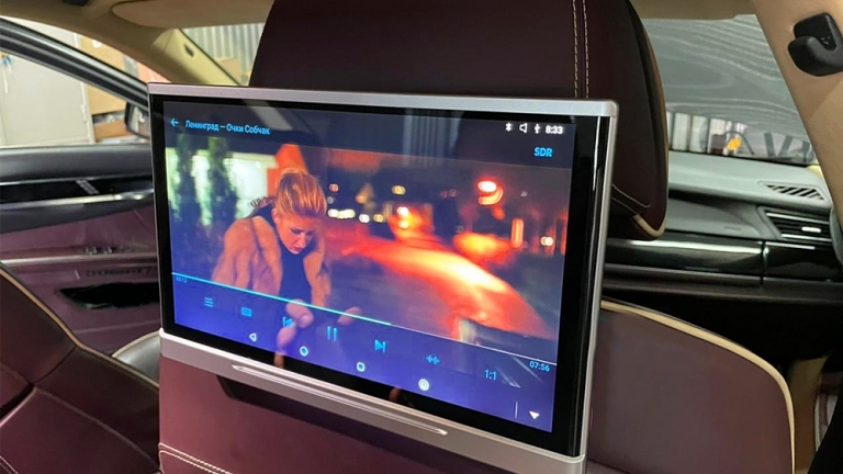 11,6" для BMW навесной Dual Zone Android Full HD монитор на подголовник с фоновой подсветкой