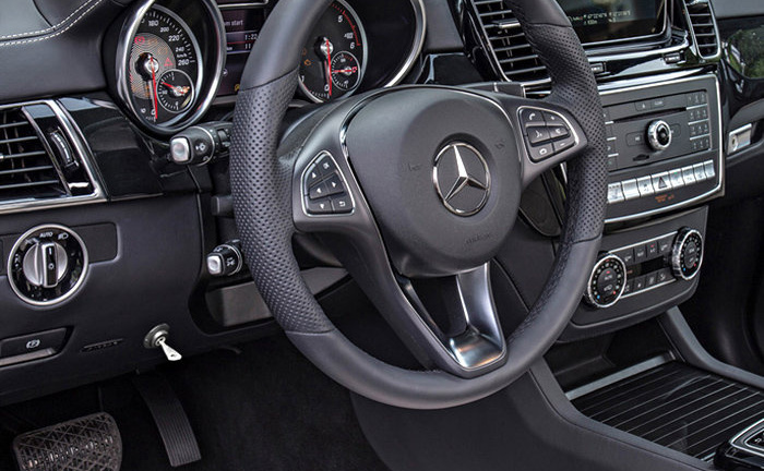 Гарант Форт 27001.N для Mercedes GLE-class Coupe кузов W166 с 2015 по 2019 без штыревой блокиратор рулевого вала