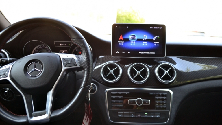 9" Android для Mercedes CLA class с 2013 по 2019 магнитола с Яндекс навигатором