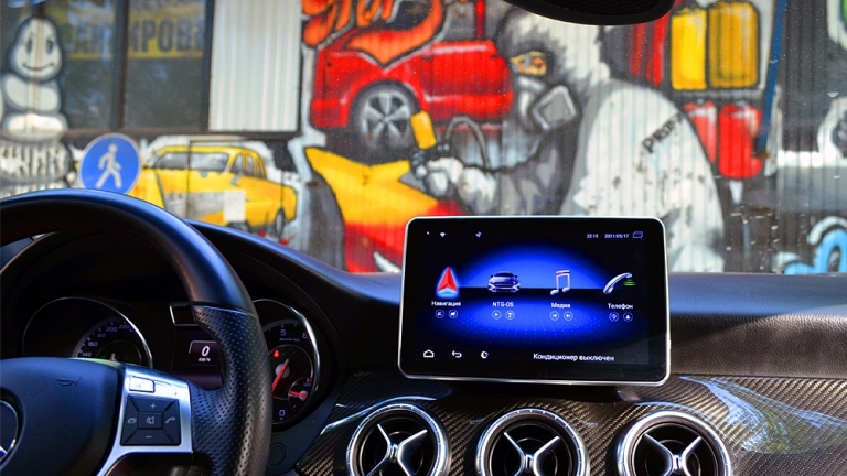 9" Android для Mercedes CLA class с 2013 по 2019 магнитола с Яндекс навигатором