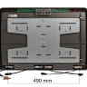 Android 23,6" USB/ HDMI/ AV потолочный FullHD монитор AVEL AVS2230XMPPG серого цвета