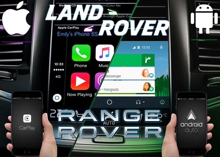 iOS Apple CarPlay Airplay & Android Auto для Range Rover Evoque с 2013 по 2018 Bosch