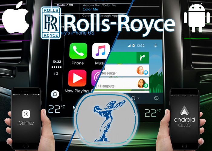 iOS Apple CarPlay Airplay & Android Auto для Rolls Royce с 2009 по 2018 год выпуска
