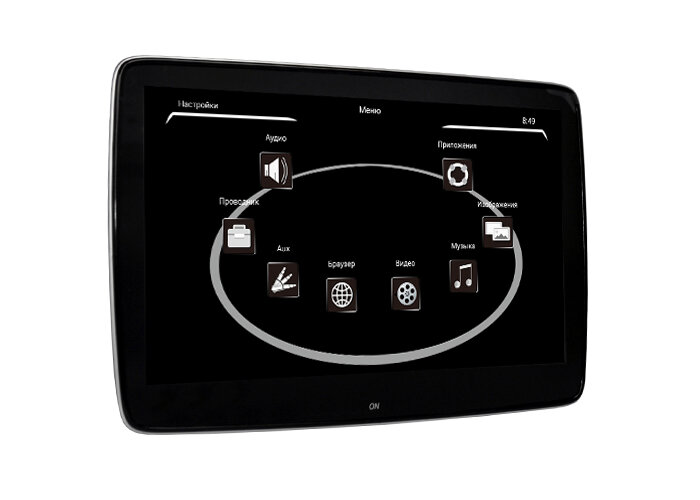 11,6" для Audi Original Design навесной Android Game монитор на подголовник