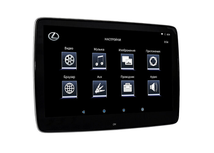 11,6" для Lexus Original Design навесной Dual Zone Android Game монитор на подголовник
