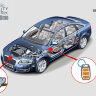 Электро замок капота Megapro Hood lock для Audi по моделям авто