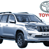 Электро-пороги для Toyota Land Cruiser Prado 150 с 2018 по н.вр.