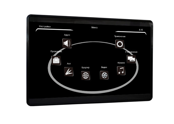 12.5" для Audi Original Design навесной Android Game монитор на подголовник