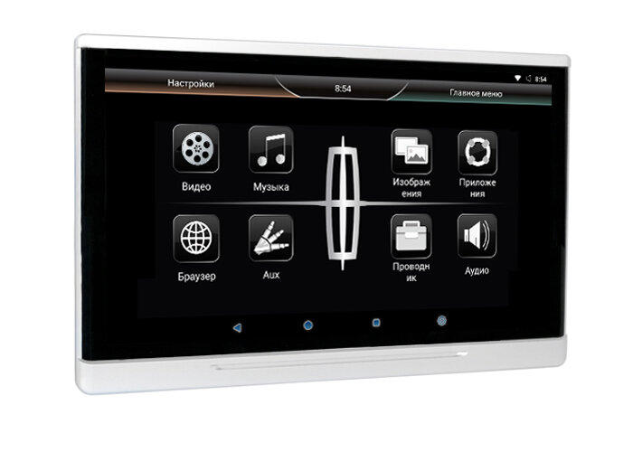 11,6" для Lincoln Original Design навесной Dual Zone Android Game монитор на подголовник с фоновой подсветкой