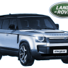 Электро-пороги для Land Rover Defender 5 с 2020 по н.вр.