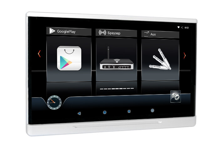 11,6" для BMW Original Design навесной Dual Zone Android Game монитор на подголовник с фоновой подсветкой