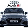 Электро-доводчики на 4 двери для Audi RS5 с 2013 по 2018 г.в., 2 передних 2 задних