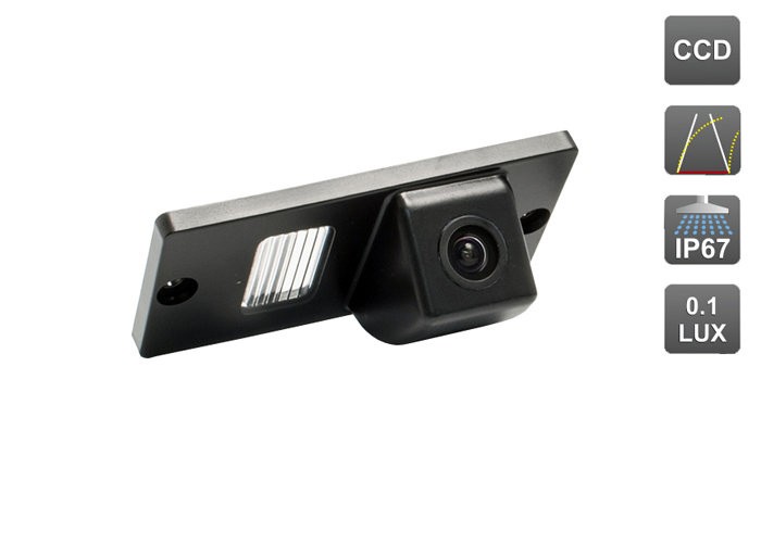 IPAS камера заднего вида для Kia Sportage II, с динамичной разметкой
