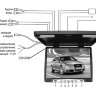 Android 20.1" USB/ SD/ HDMI/ AV потолочный HD монитор AVEL AVS2020XMPPG серого цвета