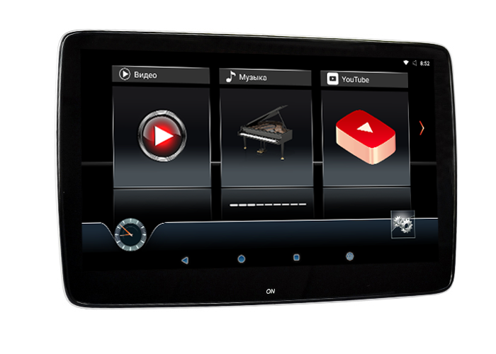 11,6" для BMW Original Design, навесной Dual Zone Android Game монитор на спинку сиденья