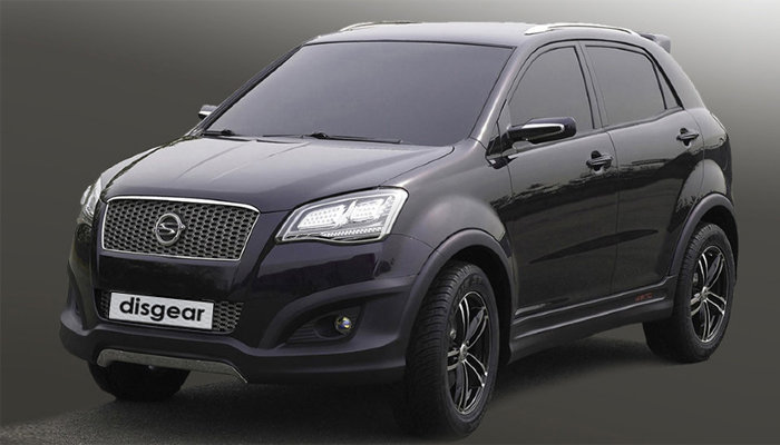 Замок на КПП Гарант Консул 36005.R для SSANG YONG ACTYON II с 2011 по 2012 М6 R-вперед